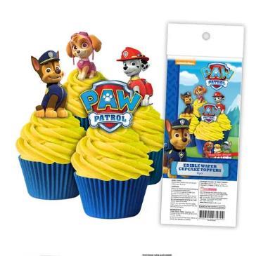 Edible Icing Wafer Topper Paw Patrol  Pk/16