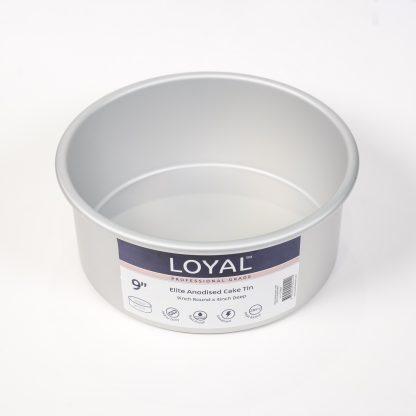 Tin LOYAL Elite 9 Inch Diameter X 4 Inch Deep