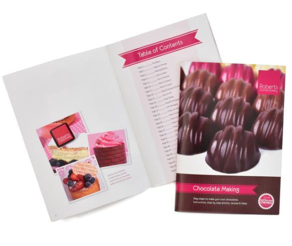 Chocolate Making Recipe and How To Guide Book by Roberts Edible Craft