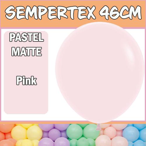 Balloons 46cm Pastel Matte Pink Pk 6