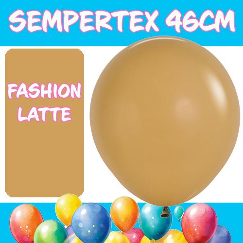 Balloons 46cm Fashion Latte Pk 6