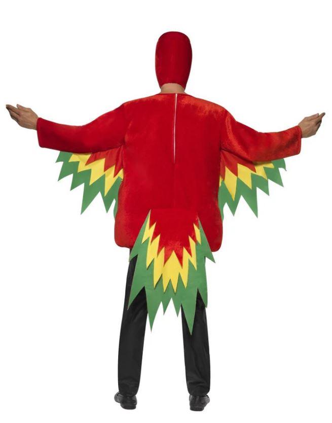 Costume Onesie Adult Animla Bird Parrot Medium