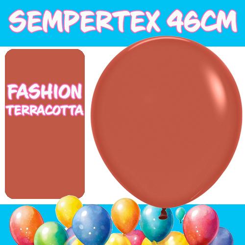 Balloons 46cm Fashion Terracotta Pk 6
