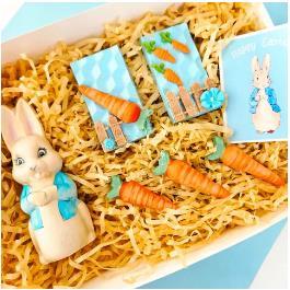 Chocolate Mould Bunny Rabbit With Carrots