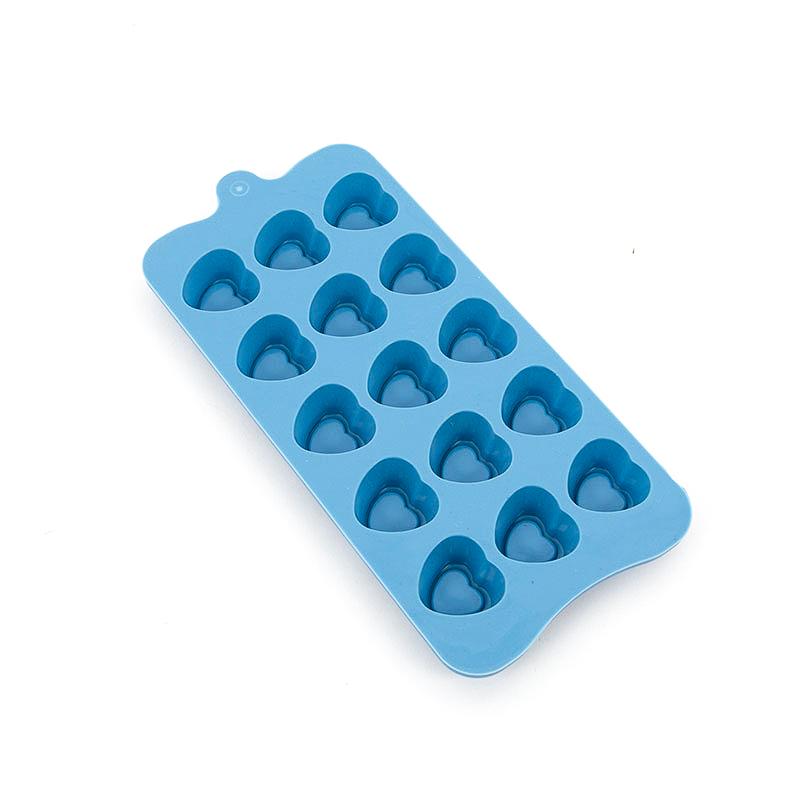 Chocolate Mould Silicone Embossed Hearts