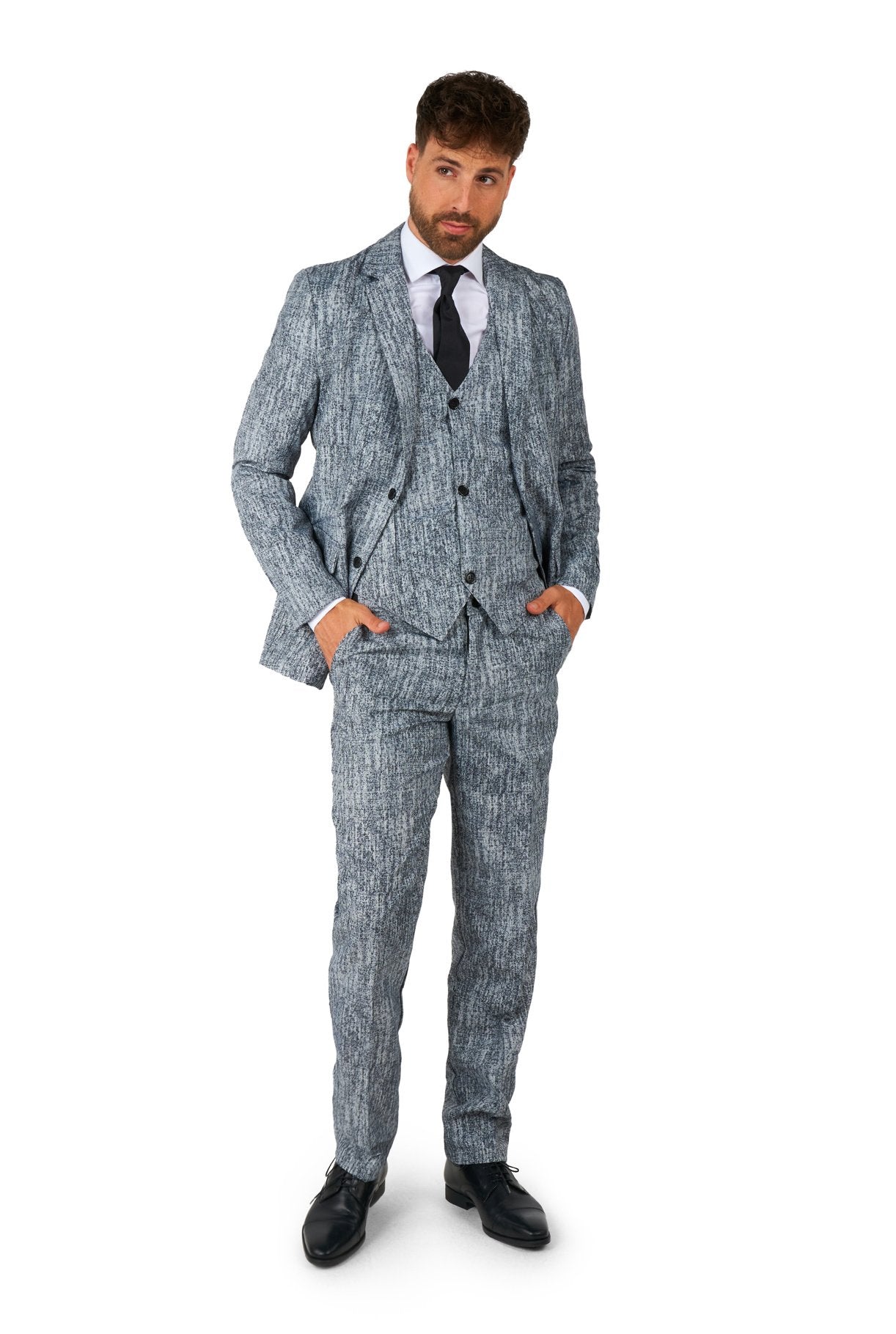 Costume Adult Suitmeister Grey 1920 Gangster