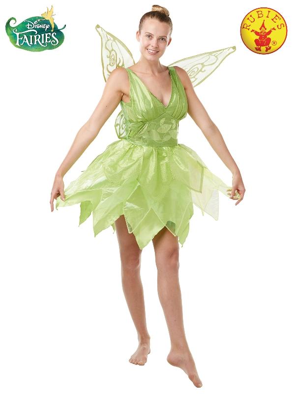 Costume Adult Tinkerbell Fairy Dress & Wings