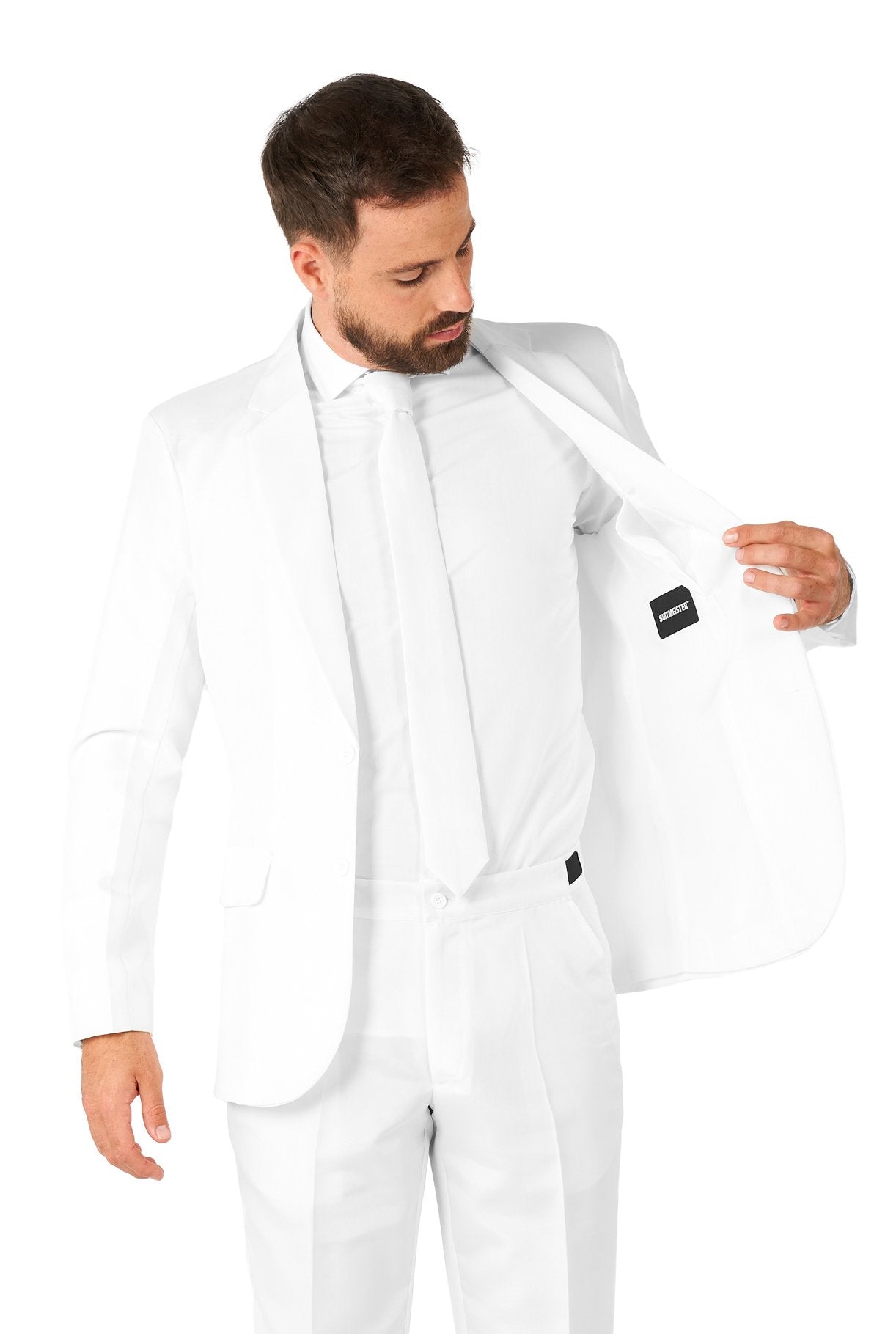 Costume Adult Suitmeister Solid White