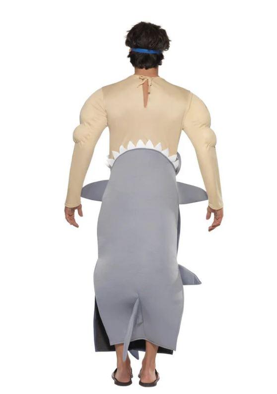 Costume Adult Man Being Eaten By Shark Inc. Goggles