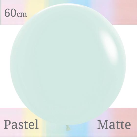 Balloons 60cm Pastel Matte Green Sempertex Pk 3