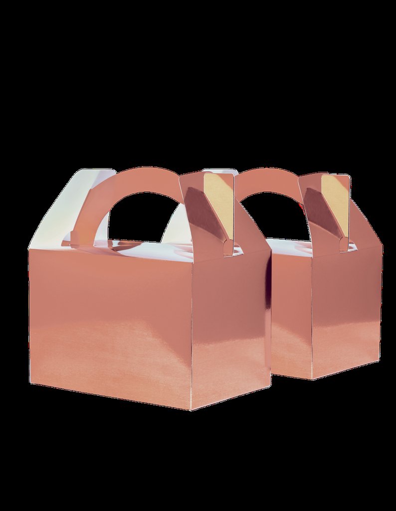 Little Lunch Box Met Rose Gold Pk 10