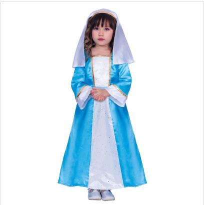 Costume Child Mary Nativity 11-12 Years