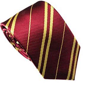 Tie Wizard School/Gentleman/School Boy Rocker Striped Burgundy