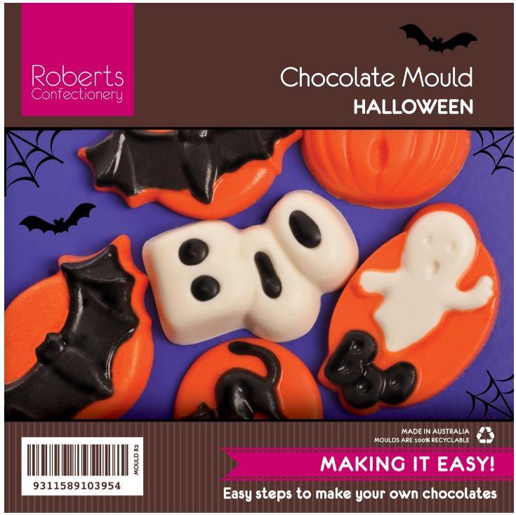 Chocolate Mould Assorted Halloween Shaped