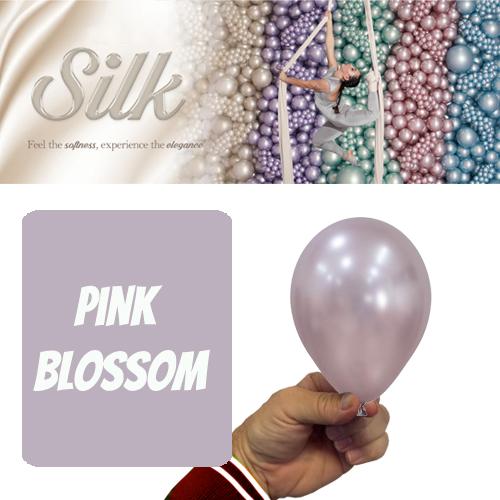 Latex Balloon 12cm Silk Pink Blossom Pk 50 Sempertex