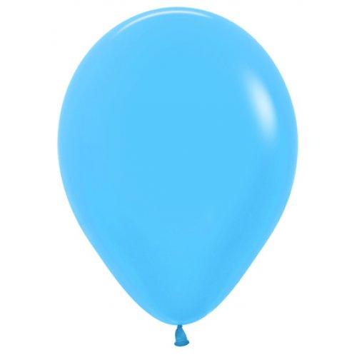 Latex Balloons 30cm Neon Blue Pk 100 Sempertex