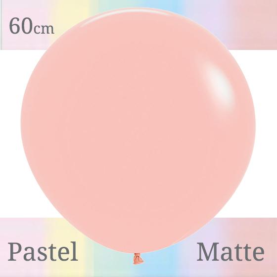 Balloons 60cm Pastel Matte Melon Sempertex Pk 3