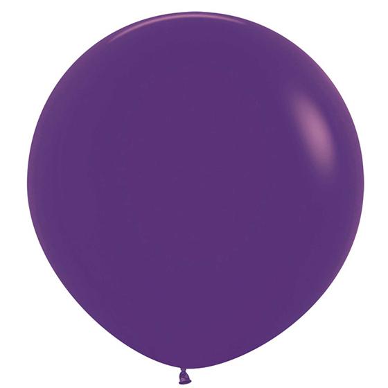 Balloons 60cm Fashion Violet Sempertex Pk 3