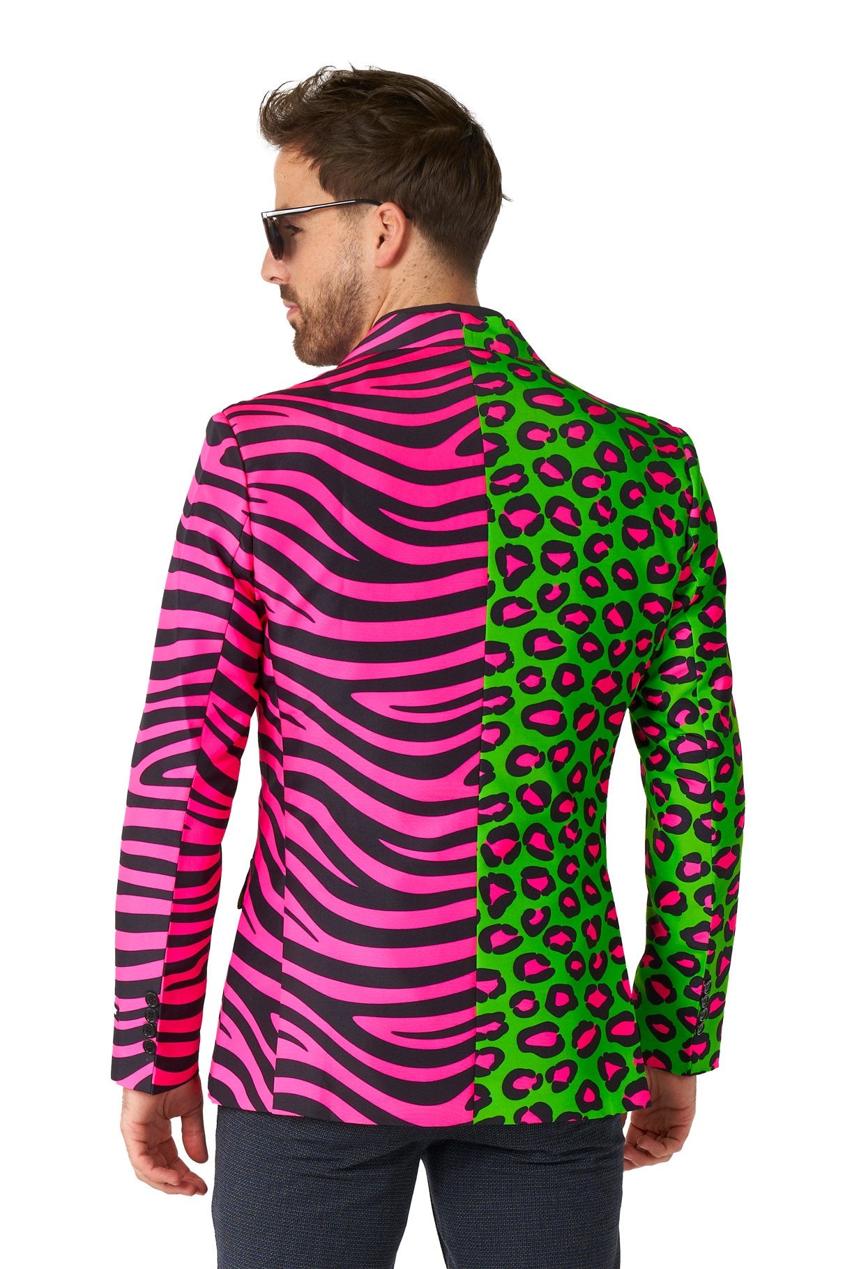 Costume Adult Suitmeister Blazer Neon Party Animal