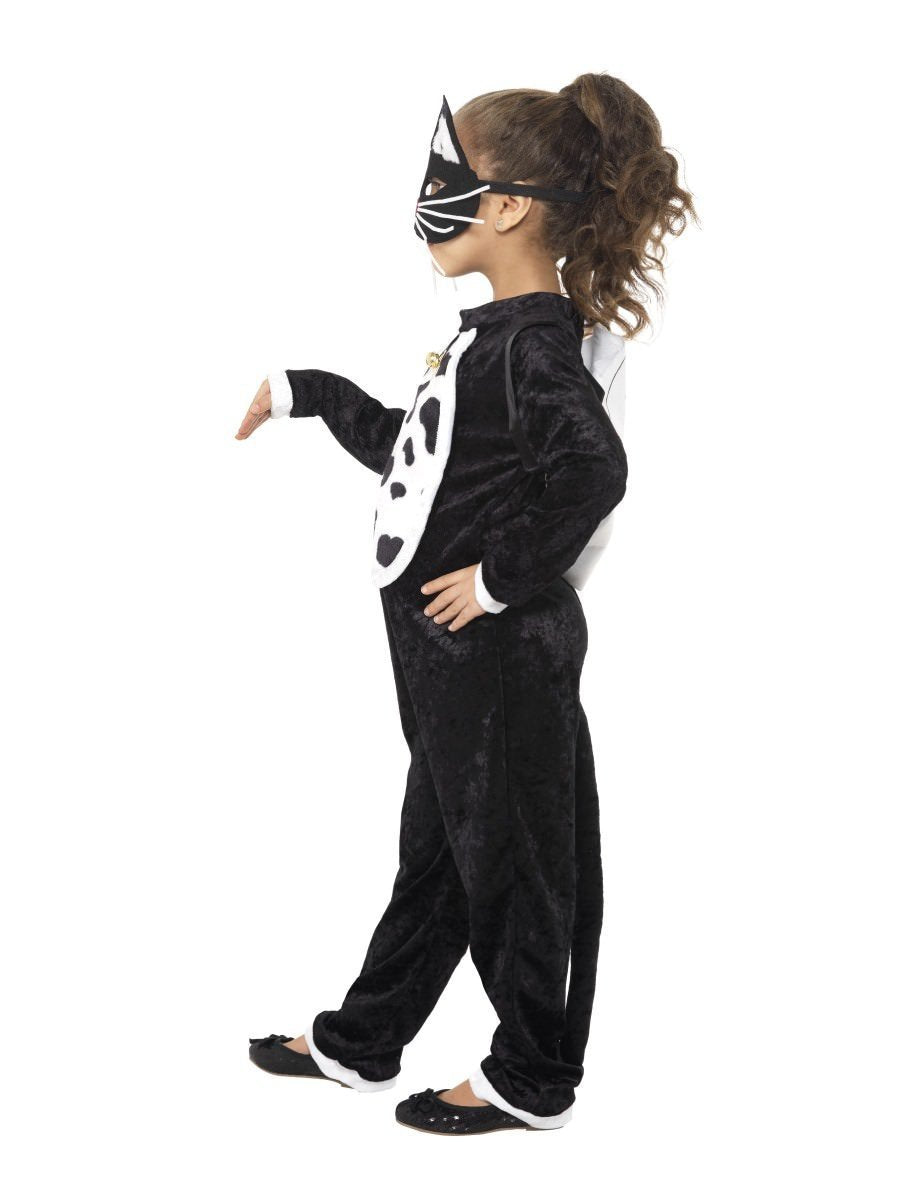 Costume Child Black Cat With Mask 7-9 Years