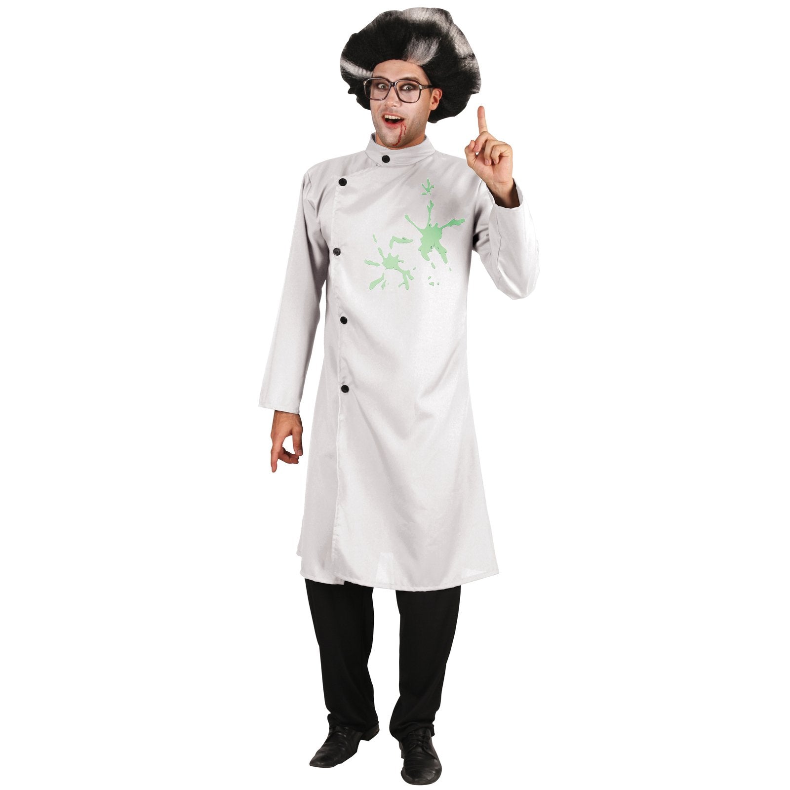 Costume Adult Weird Scientist Professor Large - Discontinued Line