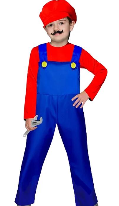 Costume Child Plumbers Helper Red