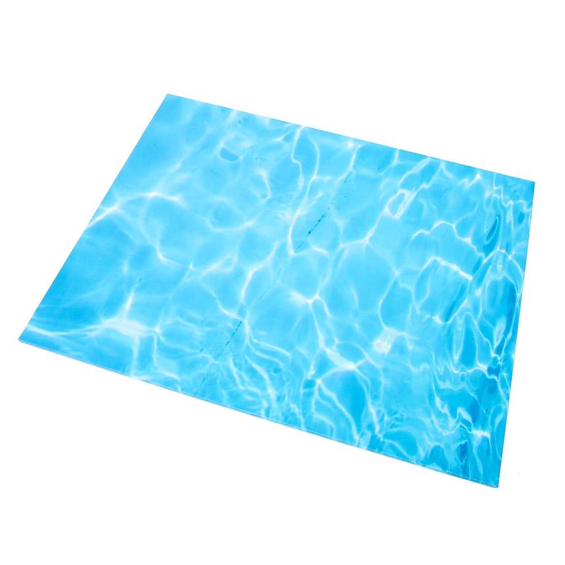 Cake Board/Food Presentation Rectangle Water/Swimming Pool 45cm x 35cm