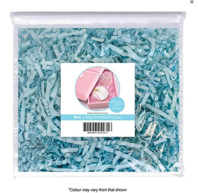 Shredded Blue Paper 100G