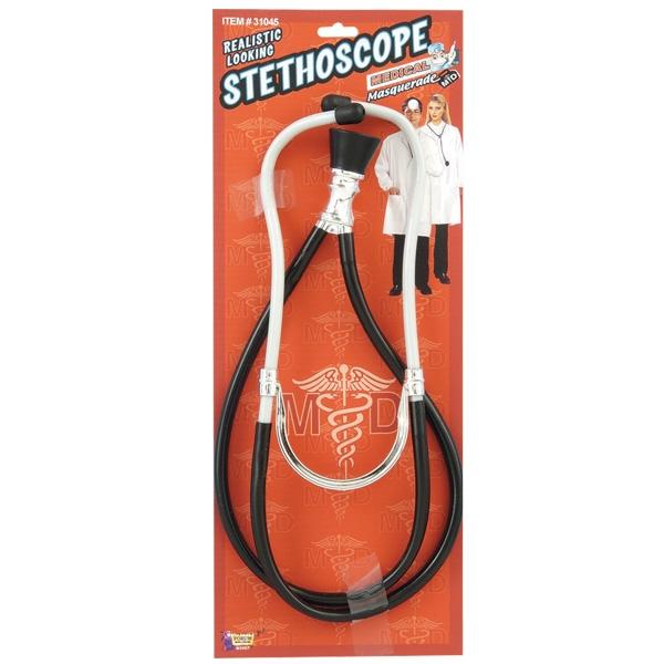 Costume Prop Medical Doctors/Nurses Stethoscope Deluxe Plastic Toy