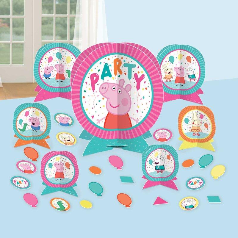 Peppa Pig Confetti Party Table Decorating Kit Pk/27