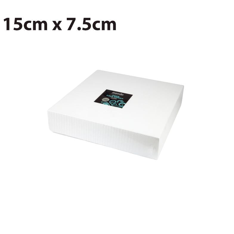 Cake Foam Block/Dummy Square 15cm X 75mm