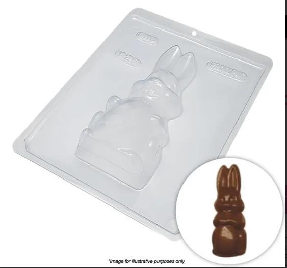 Chocolate Mould Bunny Rabbit Holding Egg 3 Piece Set