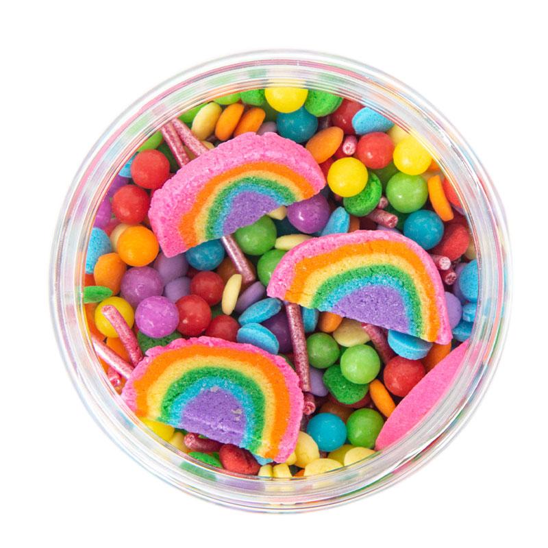 Edible Decorations Sprinkles Over The Rainbow 70g