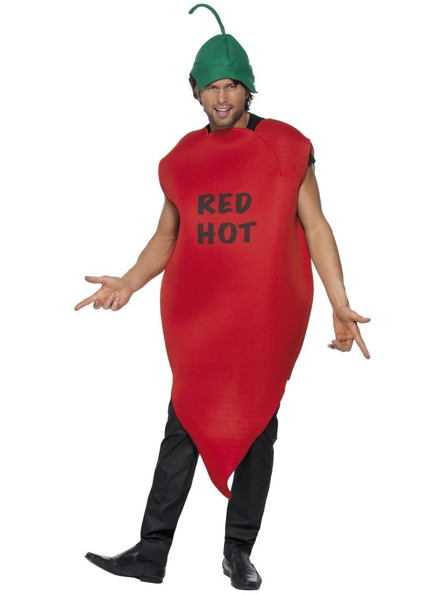 Costume Adult Food Chilli Pepper Red Hot