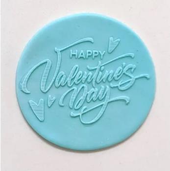 Happy Valentines Day Cookie/Biscuit Debossers Cake Craft