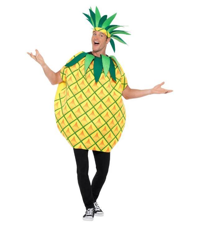 Costume Adult Fruit Tropical Pineapple Tabard