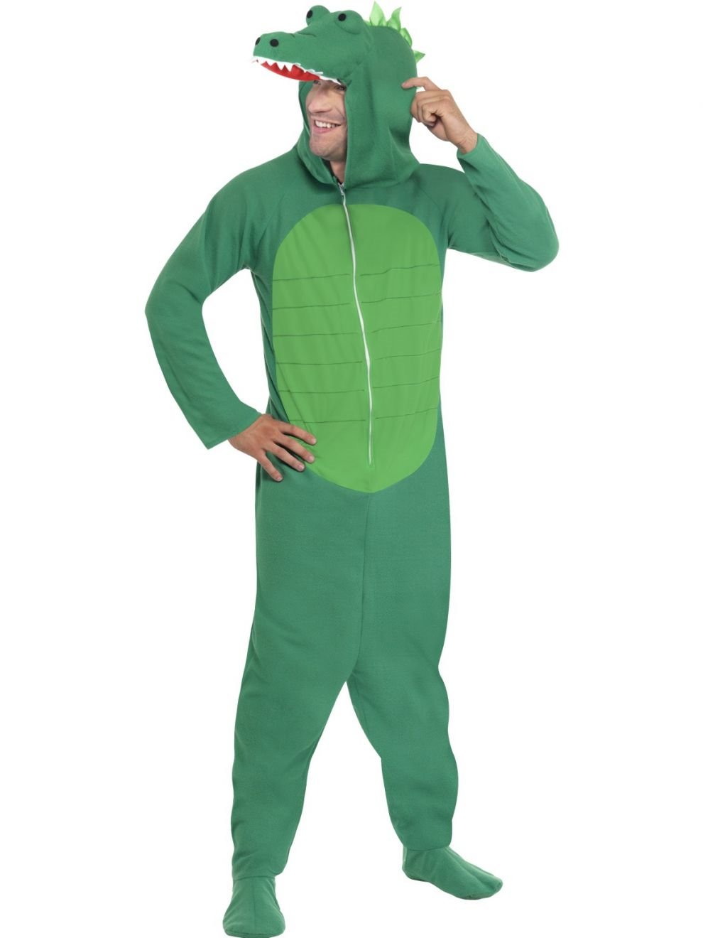 Costume Crocodile/Alligator Green Large