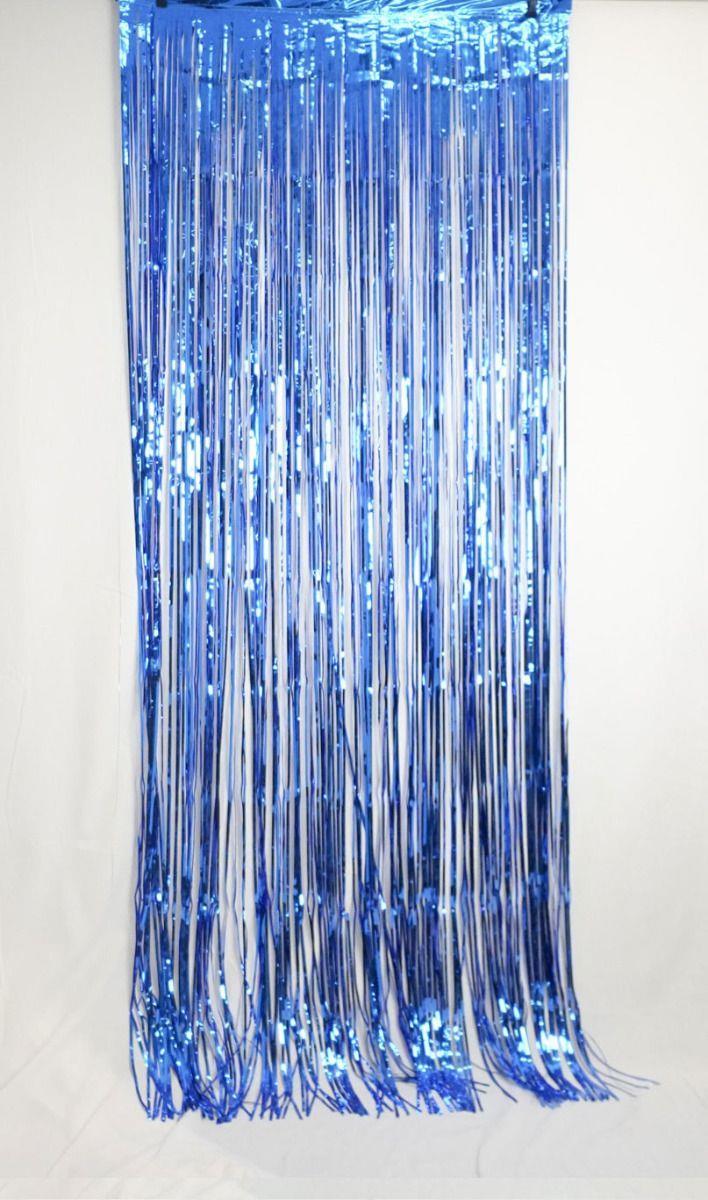 Curtain Blue Mylar Extra Large 1m X 2m