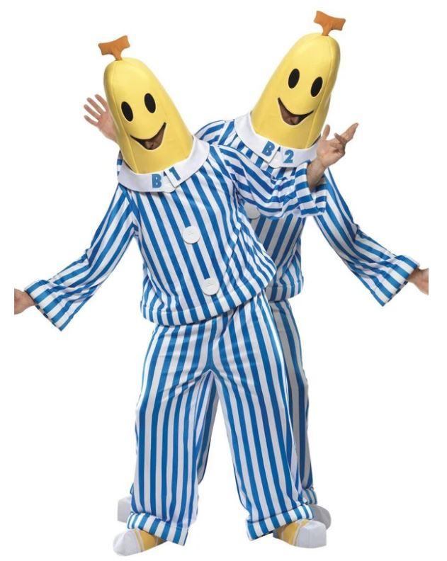 Costume Adult Bananas In Pyjamas