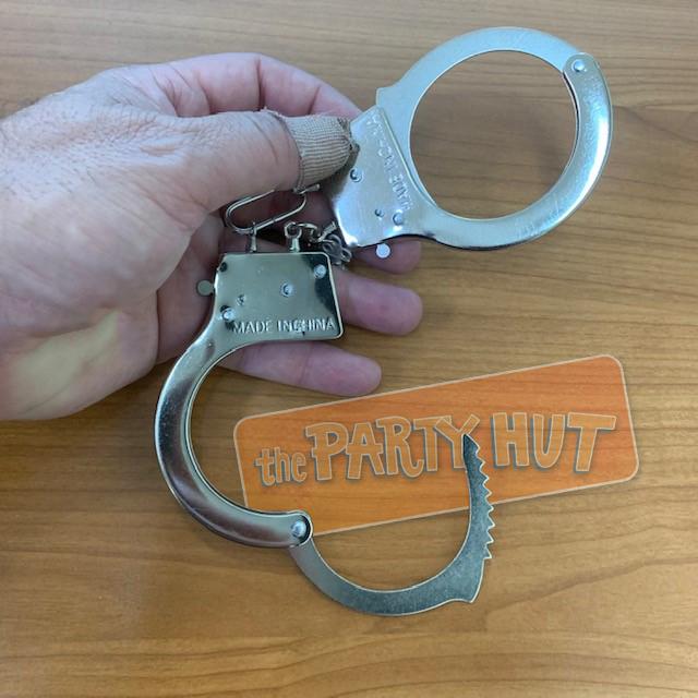 Metal Handcuffs Costume Party Accessory Toy