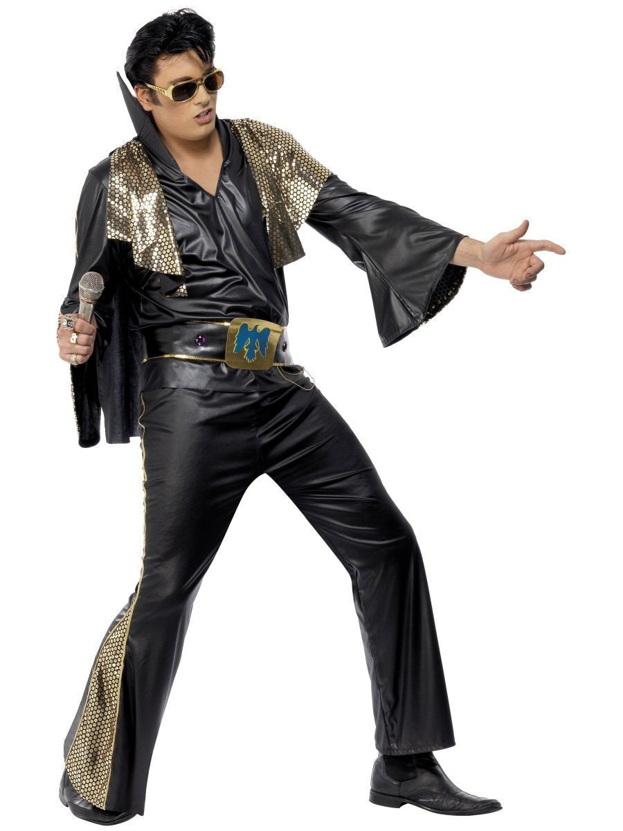 Costume Adult Elvis Black