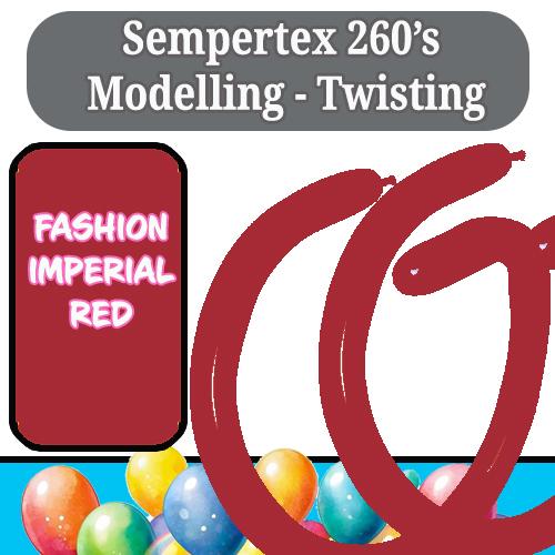 Bal 260 Fashion Imperial Red Sempertex Pk 50 - Last Chance