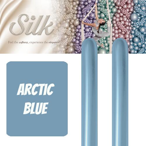 Balloon Modelling 260 Silk Arctic Blue Pk 50