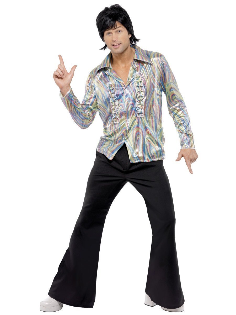 Costume Adult 1970s  Psychedelic Shirt and Pants