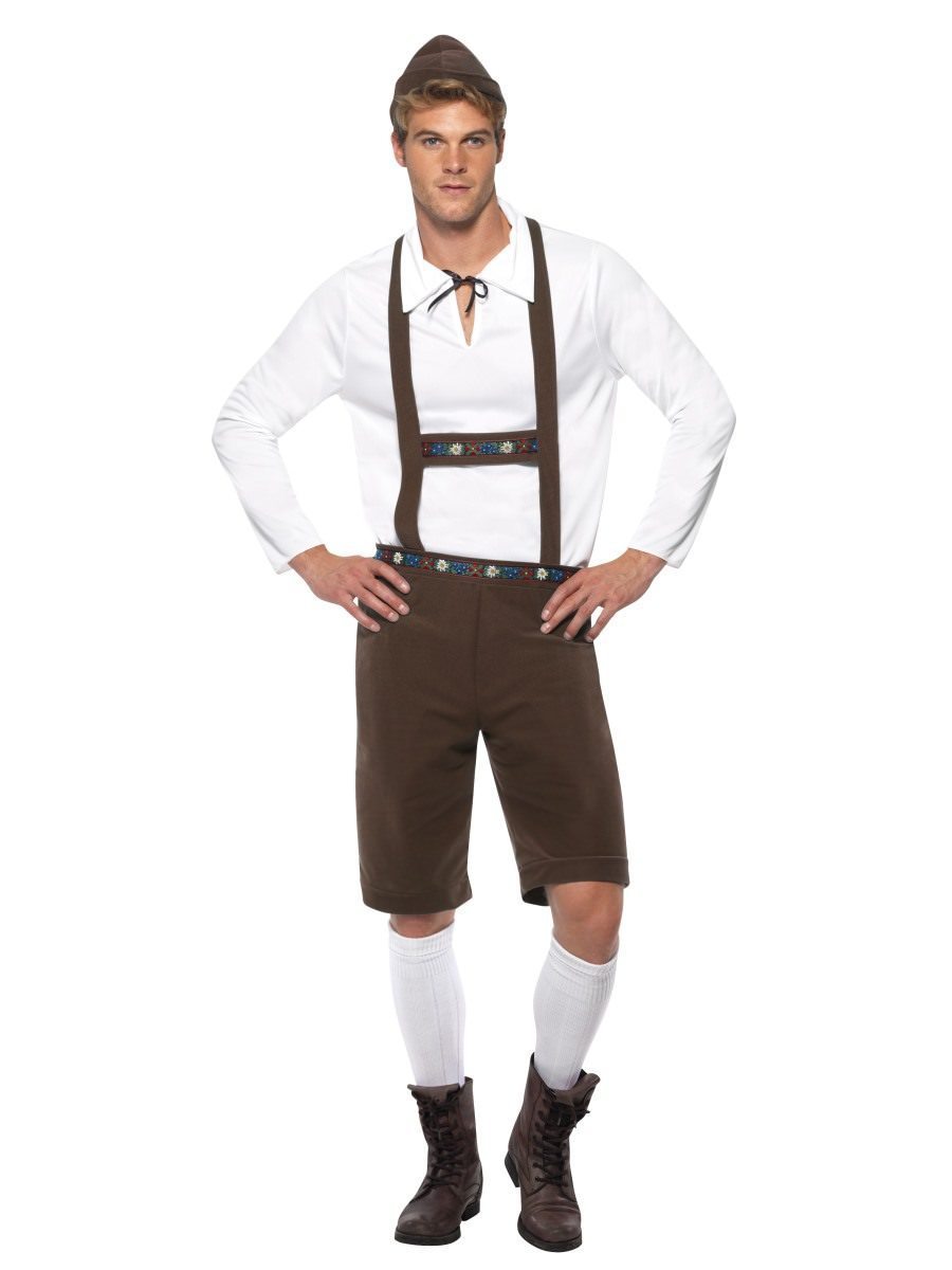 Costume Adult German Bavarian Oktoberfest Brown