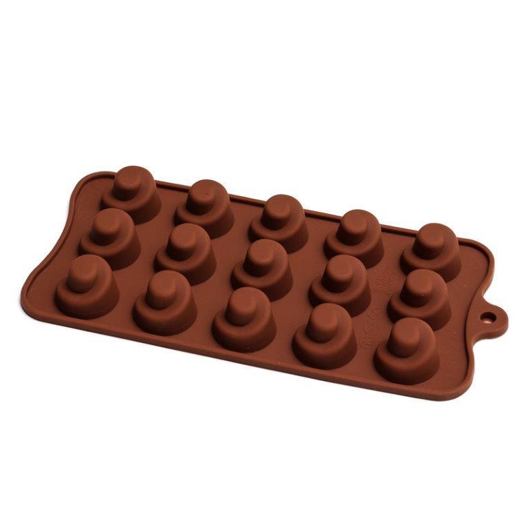 Chocolate Mould Silicone Swirls