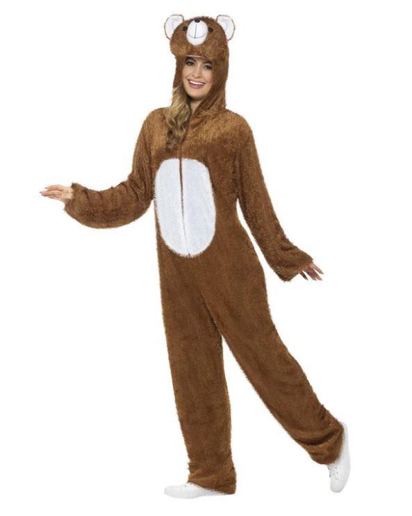 Costume Adult Bear Brown Large