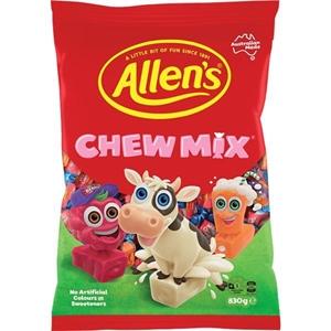 Allens Chew Mix 830g Bulk