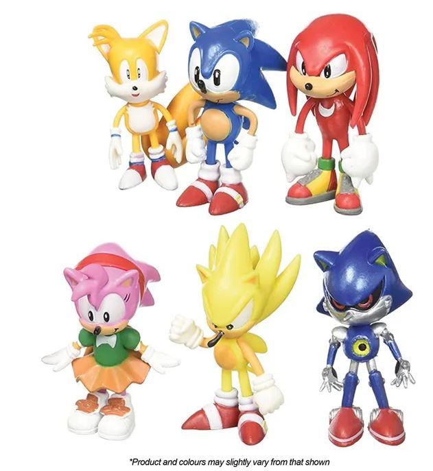 Sonic The Hedgehog Cake Toppers/Figurines/Toys Pk/8