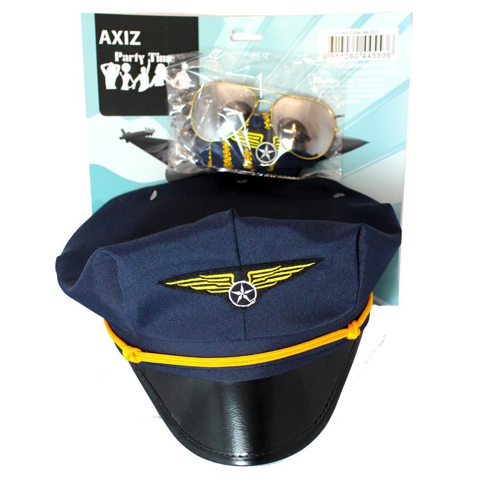 Costume Kit Airline Aviator Pilot